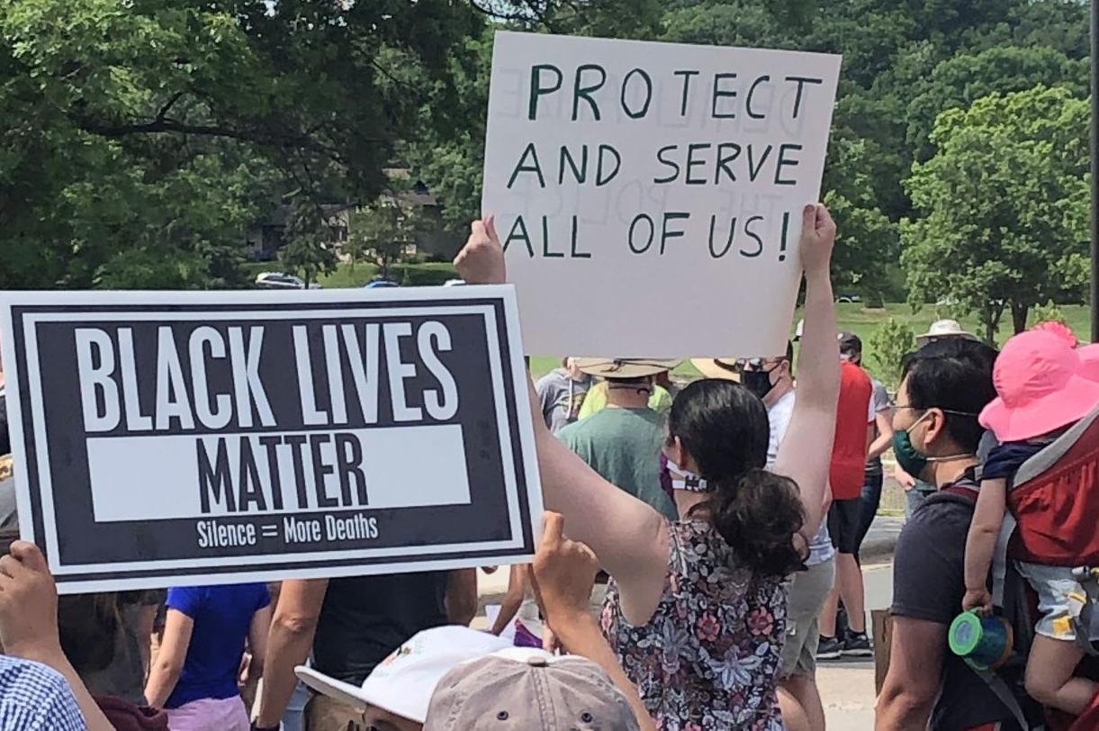 SV 6-23 BLM protest